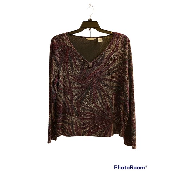 Laura Ashley Tops - LAURA ASHLEY Women's Size XL Colorful Shirt
